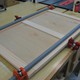 Frame glue up